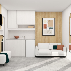 Holz weiss - Helle, moderne Linien für ein zeitloses Wohngefühl. - Ansicht 1