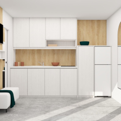 Holz weiss - Helle, moderne Linien für ein zeitloses Wohngefühl. - Ansicht 3