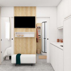 Holz weiss - Helle, moderne Linien für ein zeitloses Wohngefühl. - Ansicht 4